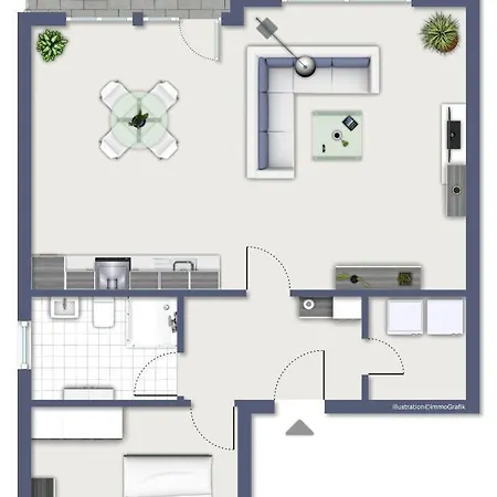 Macoma Baltica 01 Appartement Ostseebad Kühlungsborn